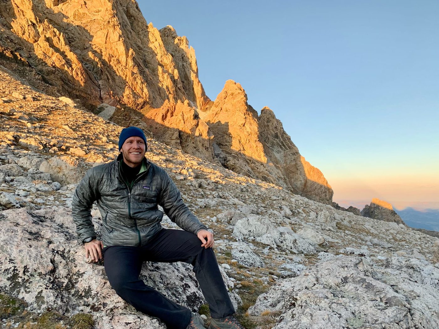 Garrett Ruhland in the Grand Tetons